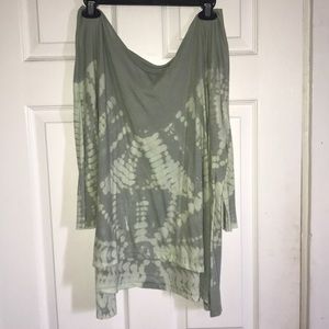 Free people quarter sleeve top